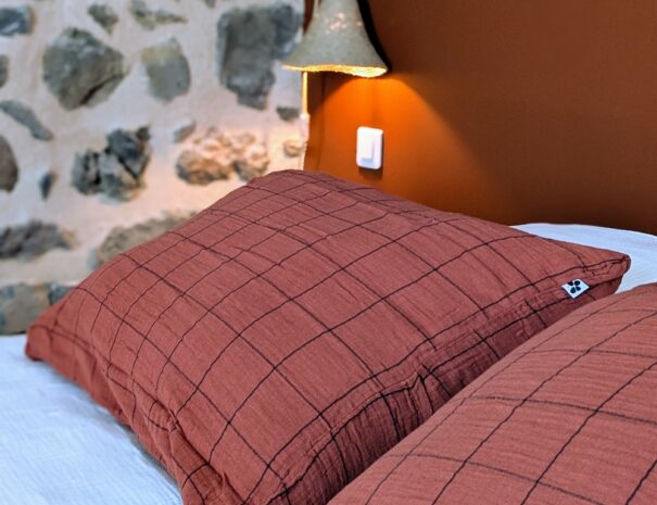 chambre avec lit double ou lits simples