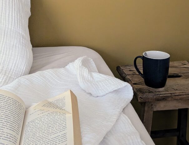 prendre le petit-déjeuner et trainer au lit