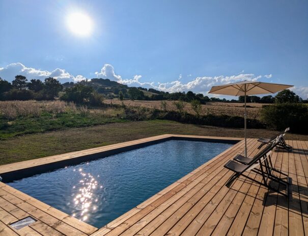 chambre d'hôte avec piscine en Auvergne